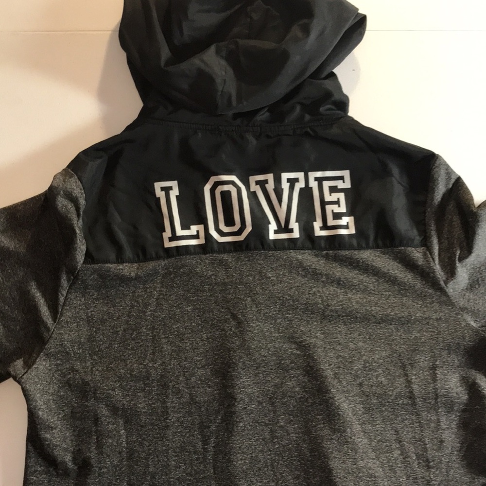 Women’s XL Pull Over,Zip Up,Hoodie, LOVE Graphic,NO POCKETS Jacket